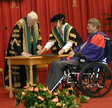 Lex signing Doctoral Registry